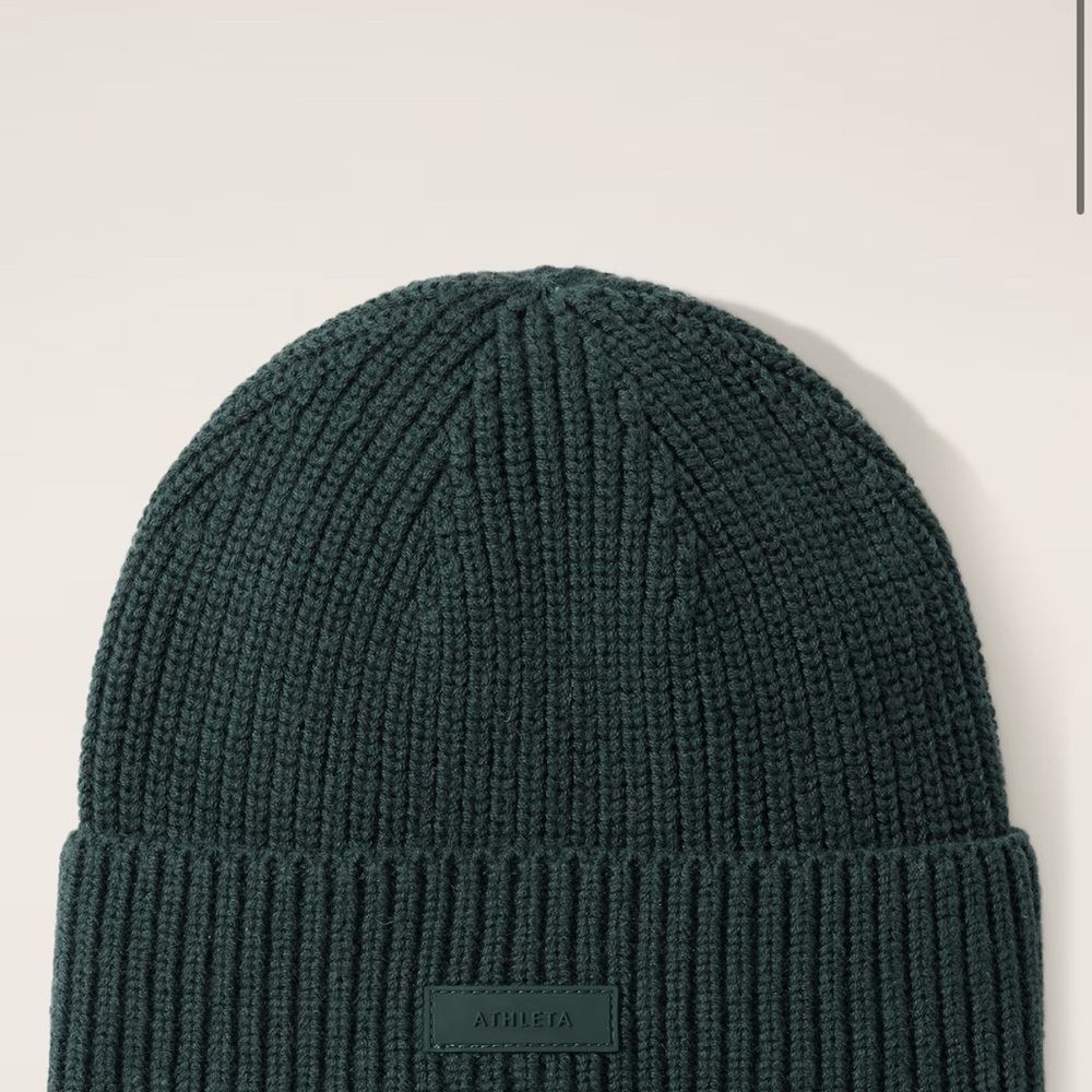 Athleta Cozy Hour Beanie, Cypress